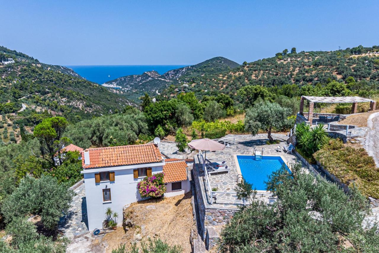 Villa Fotini Kalivi In Raches Panormos  Exteriör bild