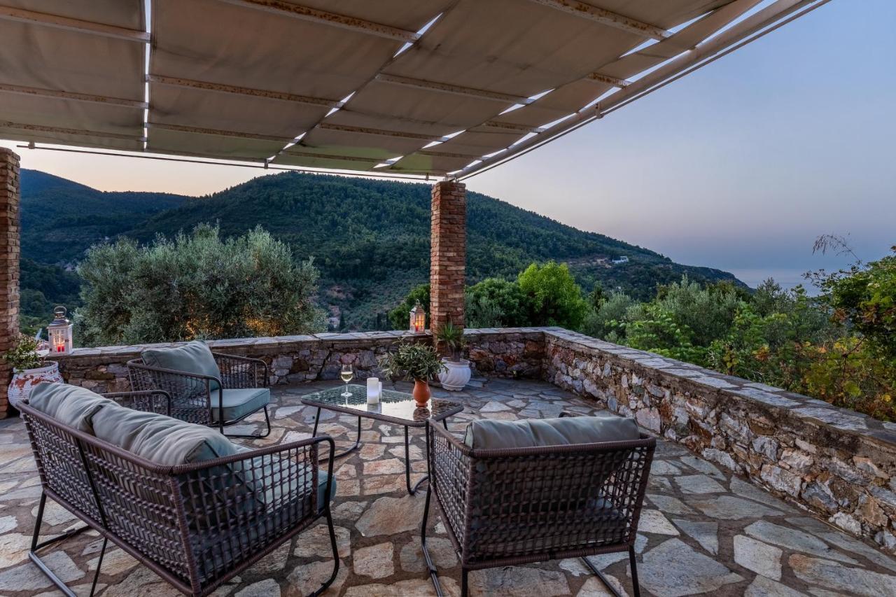 Villa Fotini Kalivi In Raches Panormos  Exteriör bild
