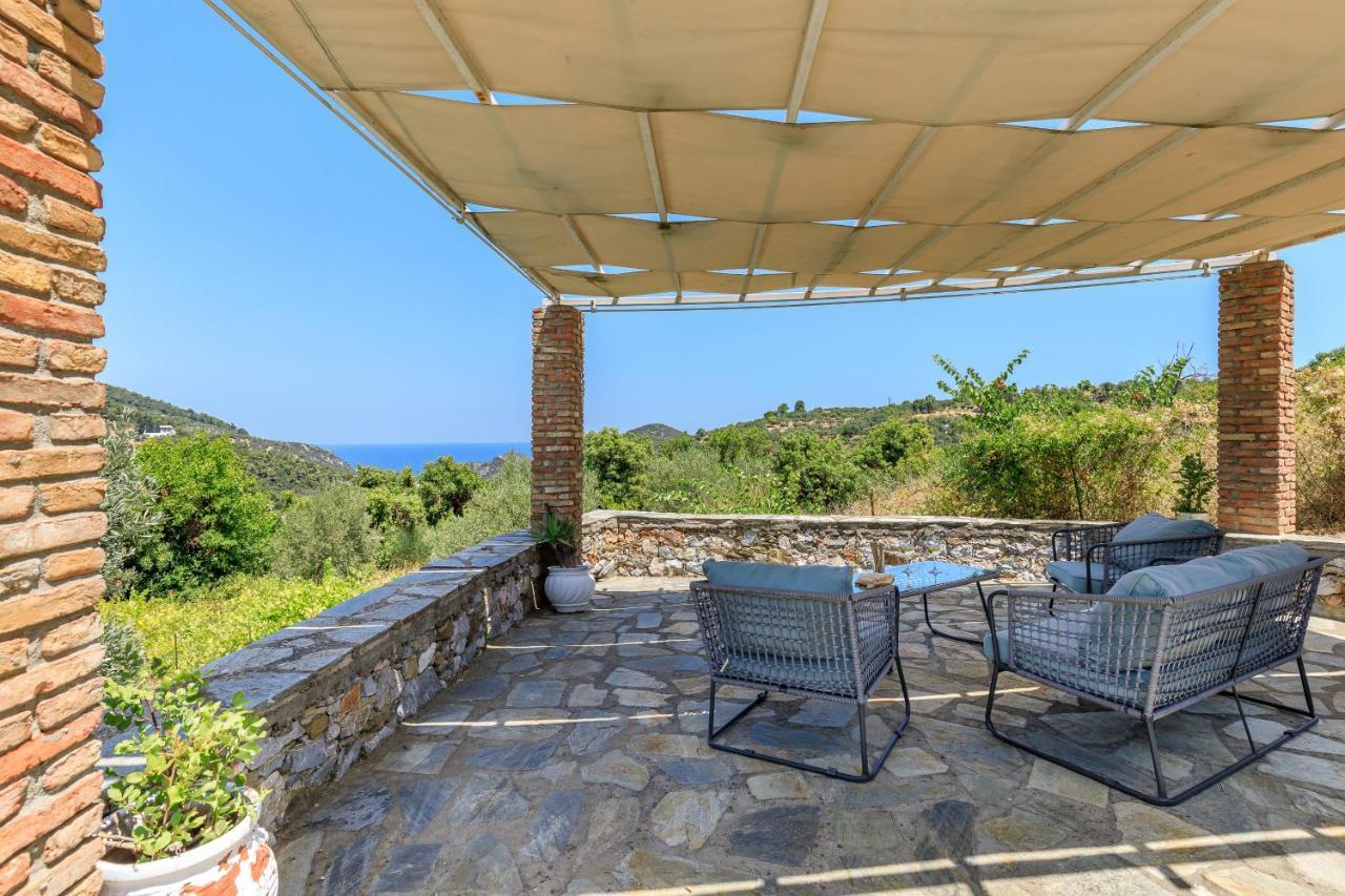 Villa Fotini Kalivi In Raches Panormos  Exteriör bild