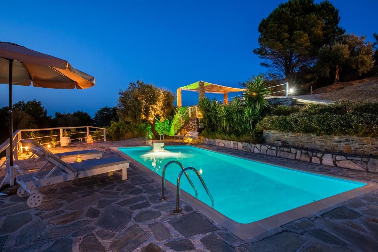 Villa Fotini Kalivi In Raches Panormos  Exteriör bild