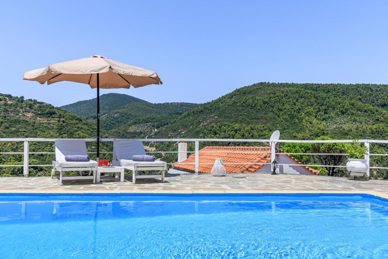 Villa Fotini Kalivi In Raches Panormos  Exteriör bild