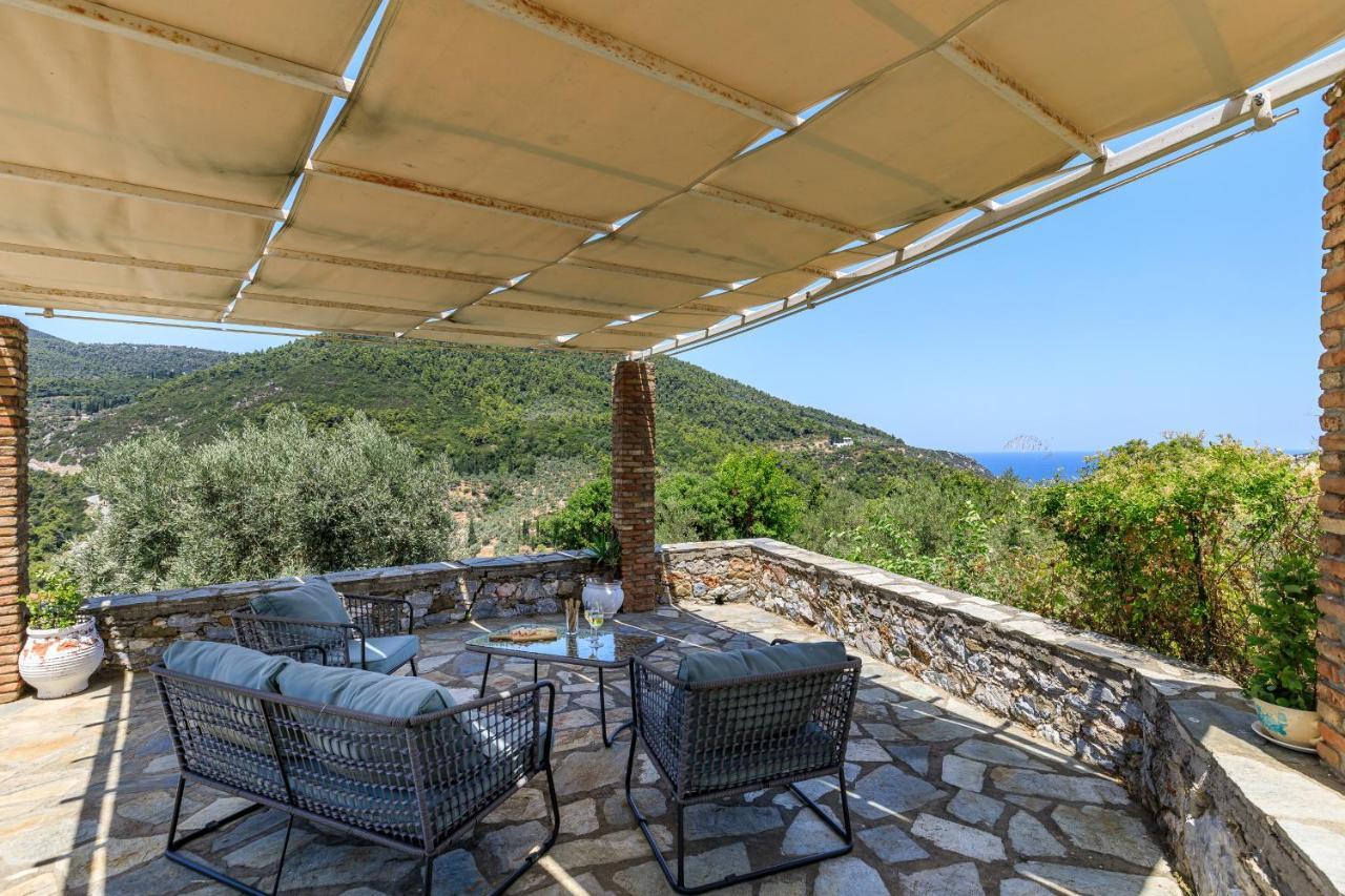 Villa Fotini Kalivi In Raches Panormos  Exteriör bild