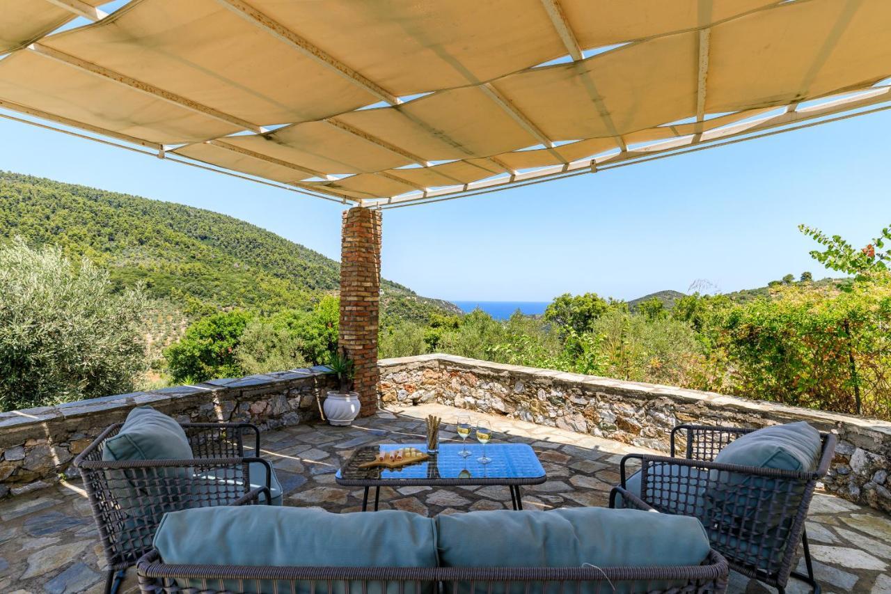 Villa Fotini Kalivi In Raches Panormos  Exteriör bild
