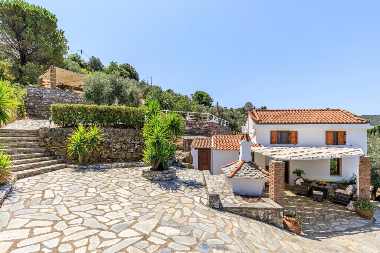 Villa Fotini Kalivi In Raches Panormos  Exteriör bild