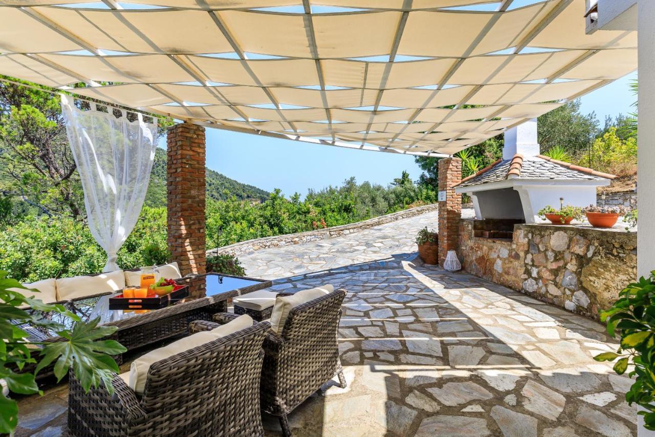 Villa Fotini Kalivi In Raches Panormos  Exteriör bild