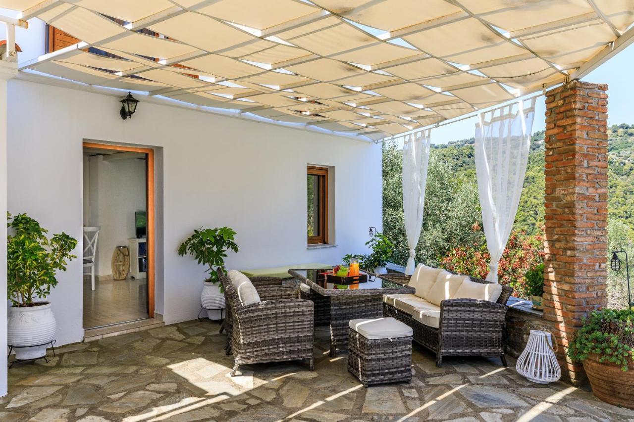 Villa Fotini Kalivi In Raches Panormos  Exteriör bild
