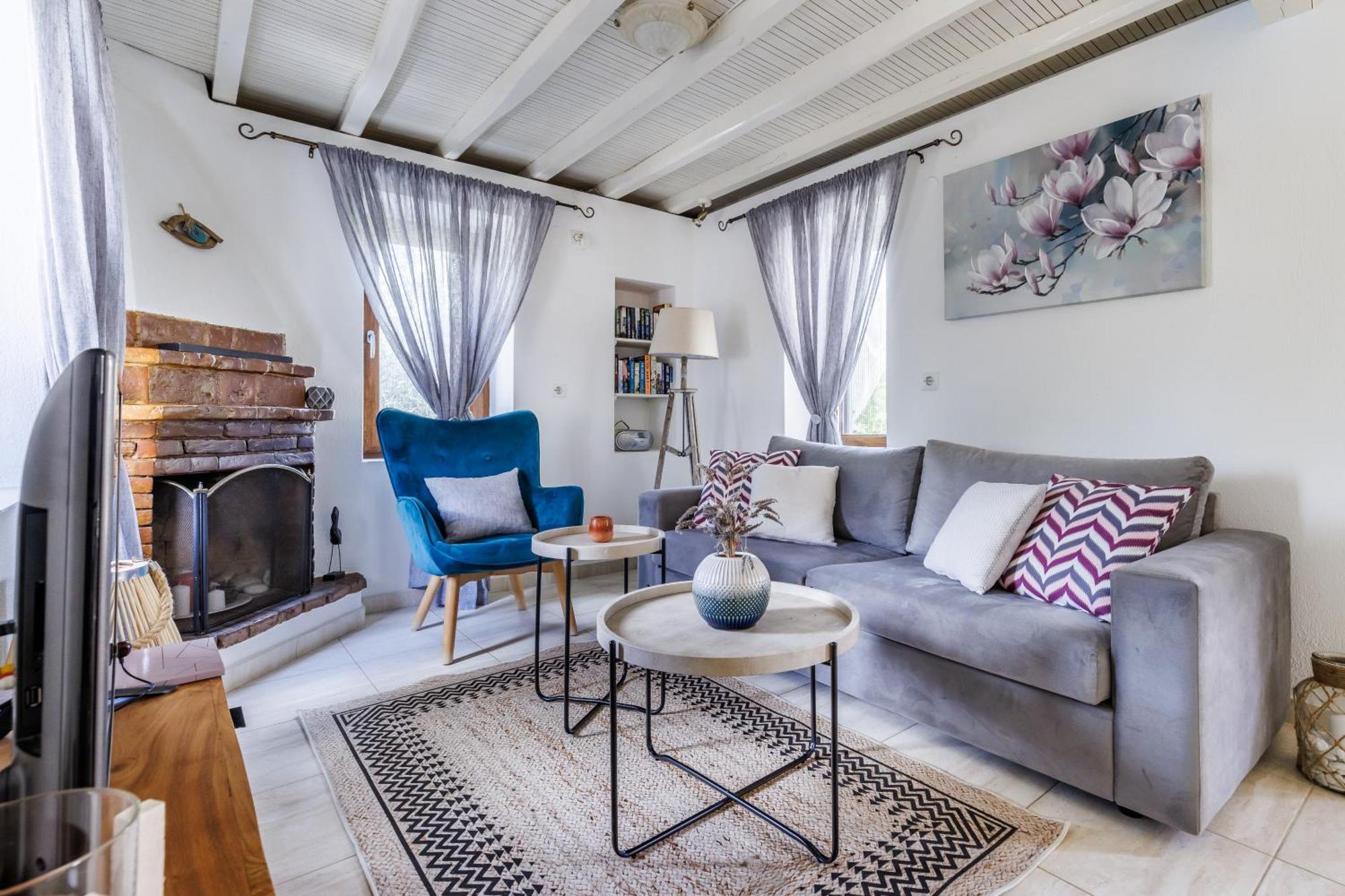 Villa Fotini Kalivi In Raches Panormos  Exteriör bild