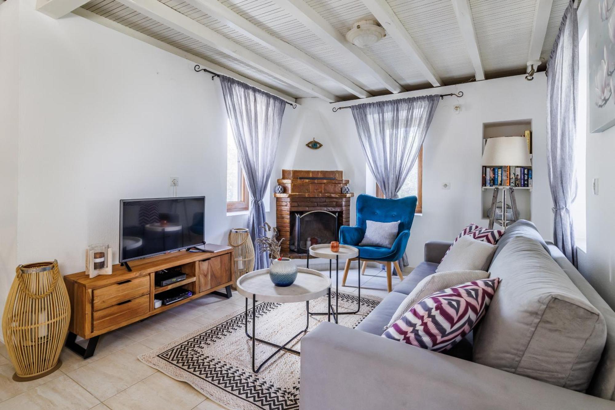 Villa Fotini Kalivi In Raches Panormos  Exteriör bild