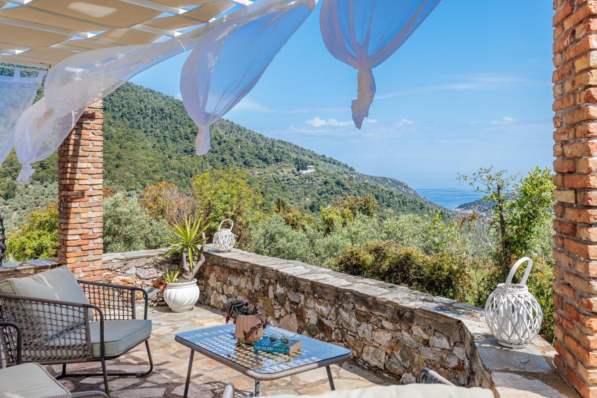 Villa Fotini Kalivi In Raches Panormos  Exteriör bild
