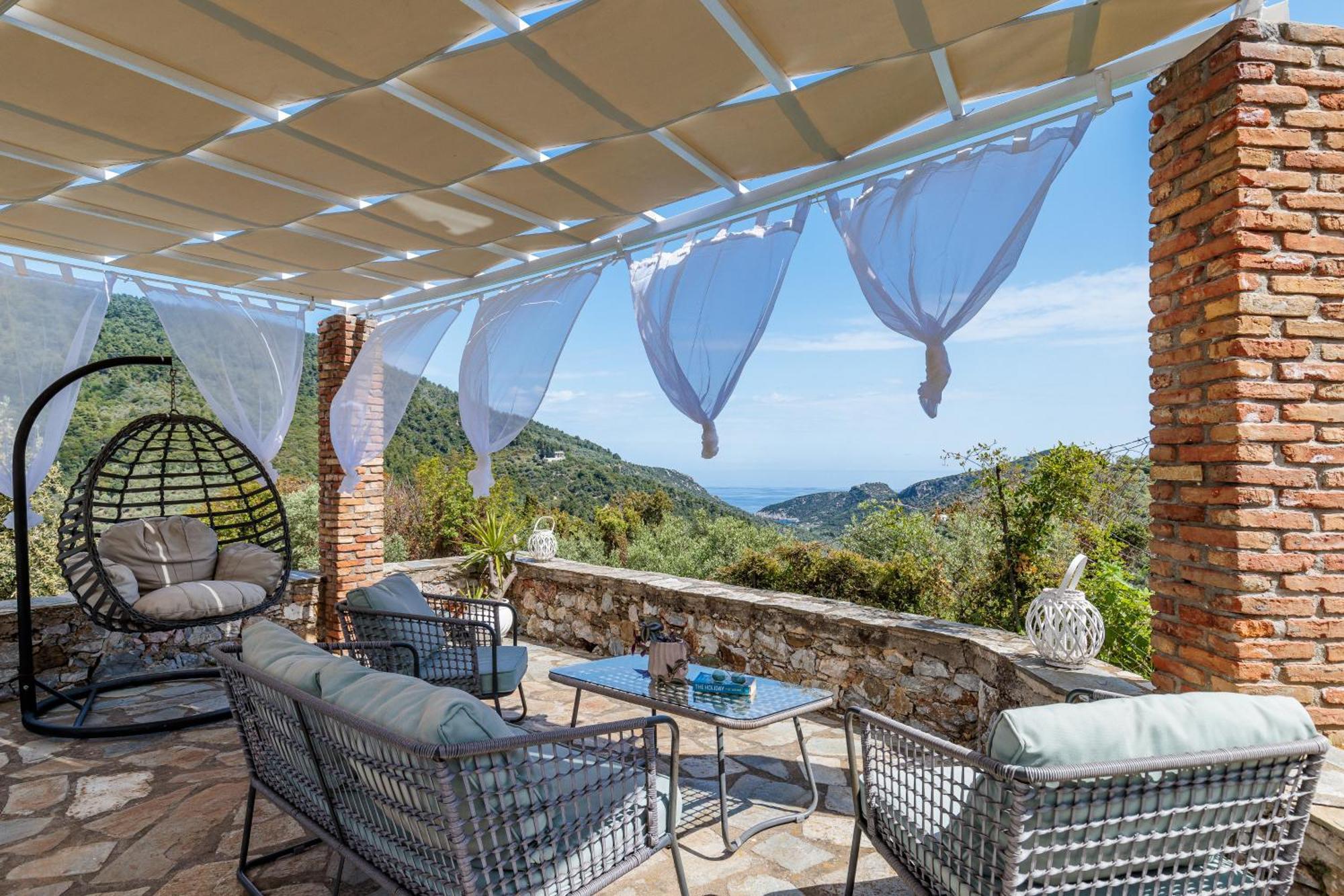 Villa Fotini Kalivi In Raches Panormos  Exteriör bild